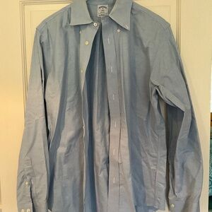 Men’s Brooks Brothers size M Regent blue button down
